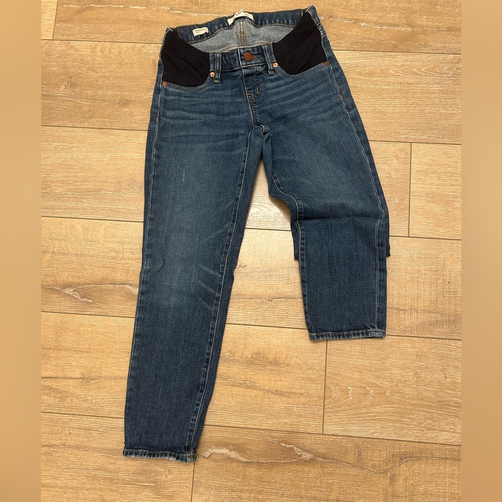 Madewell Inset Maternity jeans 26